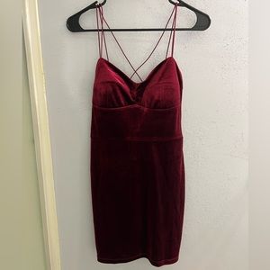 NWT Speechless women’s burgundy red dress size small
